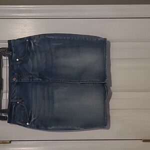 Faded Glory  Jean Skirt